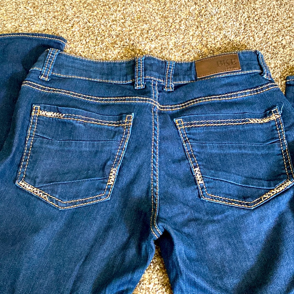 BKE Denim Dakota 28 bootcut dark wash jeans